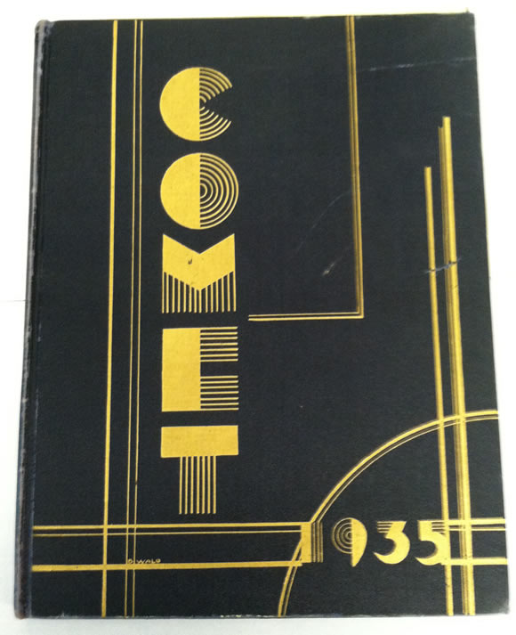 1935 HHS Yearbook Cover